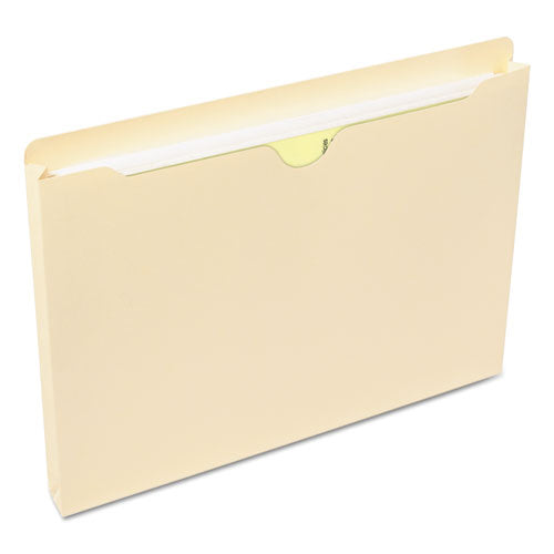 Image of Smead Manila File Jackets, 1-Ply Straight Tab, Letter Size, Manila, 50/box