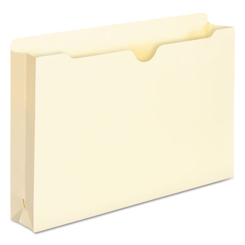 Image of Smead Manila File Jackets, 1-Ply Straight Tab, Legal Size, Manila, 50/box