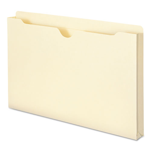 Image of Smead Manila File Jackets, 2-Ply Straight Tab, Legal Size, Manila, 50/box