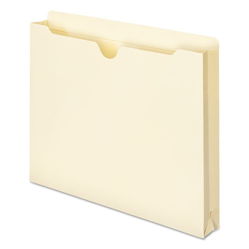 Image of Smead Manila File Jackets, 2-Ply Straight Tab, Letter Size, Manila, 50/box