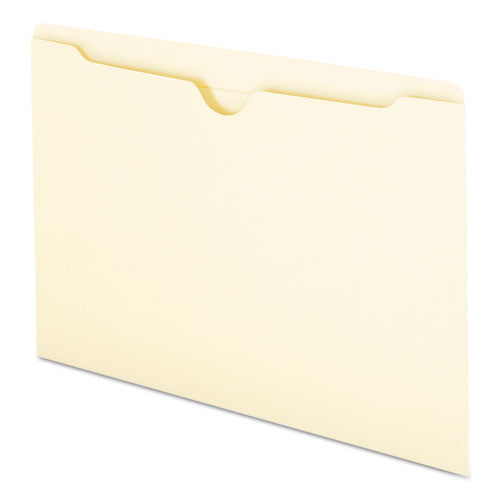 Image of Smead Manila File Jackets, 2-Ply Straight Tab, Legal Size, Manila, 100/box
