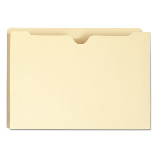 Image of Smead Manila File Jackets, 1-Ply Straight Tab, Legal Size, Manila, 50/box