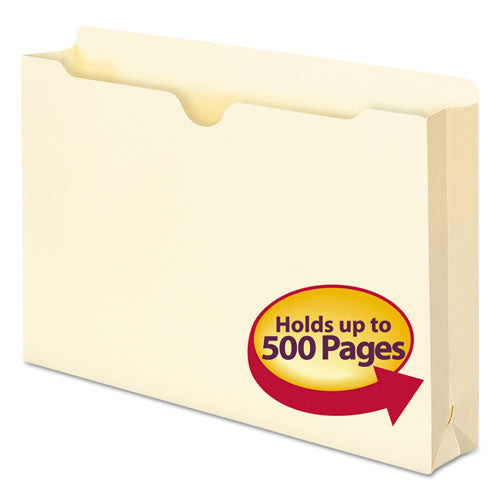 Image of Smead Manila File Jackets, 1-Ply Straight Tab, Legal Size, Manila, 50/box