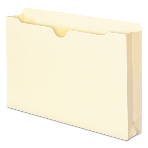 Image of Smead Manila File Jackets, 1-Ply Straight Tab, Legal Size, Manila, 50/box