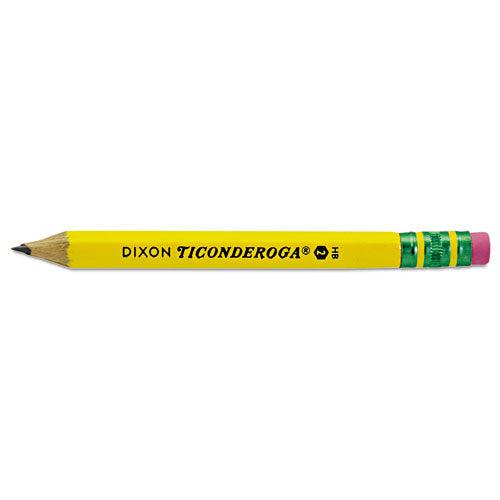 Image of Ticonderoga® Golf Pencils, Hb (#2), Black Lead, Yellow Barrel, 72/box