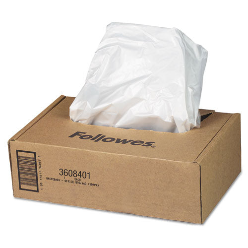 Image of Fellowes® Shredder Waste Bags, 16 To 20 Gal Capacity, 50/carton