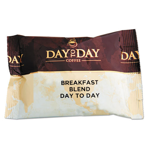 Image of Day to Day Coffee® 100% Pure Coffee, Breakfast Blend, 1.5 Oz Pack, 42 Packs/carton