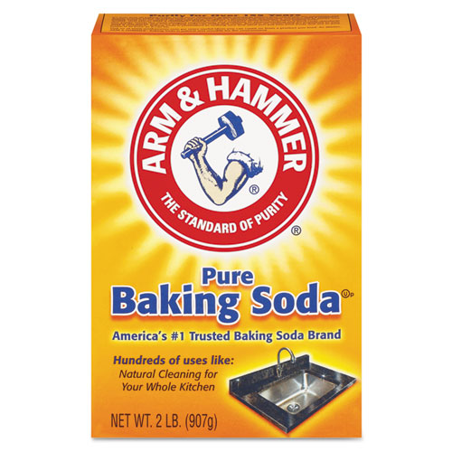 Image of Arm & Hammer Baking Soda, 2 Lb Box, 12/carton