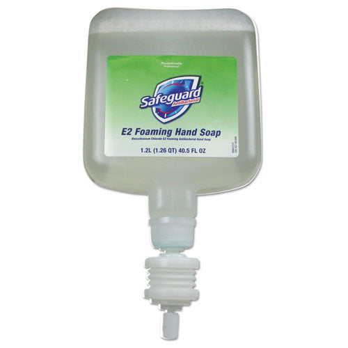 Image of Safeguard Professional Antibacterial Foam Hand Soap Refill, E-2 Formula, Unscented, 1,200 mL, 4/Carton
