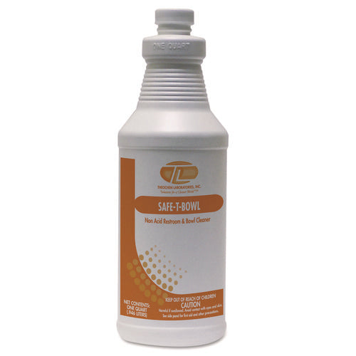 Image of Theochem Laboratories Safe-T-Bowl Liquid Toilet Bowl Cleaner, 32 Oz Bottle, 12/carton
