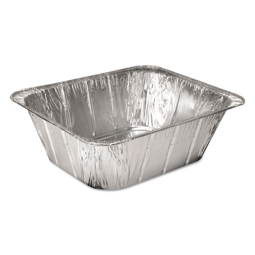 Image of HFA® Aluminum Steam Table Pans, Half-Size Extra Deep, 4.19" Deep, 10.31 x 12.69, 100/Carton