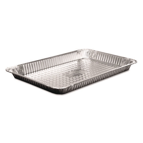 Image of HFA® Aluminum Steam Table Pans, Full-Size Shallow, 1.63" Deep, 12.19 x 20.75, 50/Carton