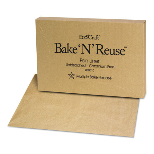 Image of Bagcraft EcoCraft Bake 'N' Reuse Pan Liner, 16.38 x 24.38, 1,000/Carton
