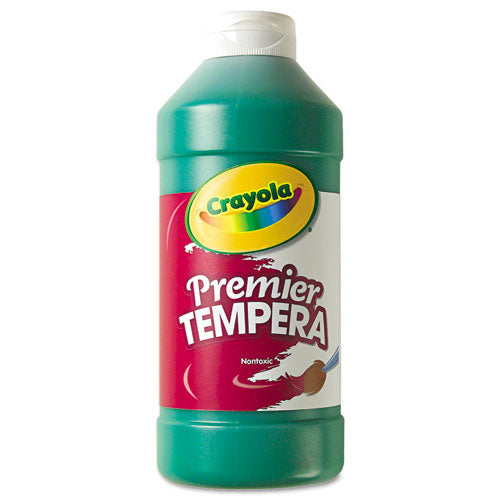 Image of Crayola® Premier Tempera Paint, Green, 16 Oz Bottle