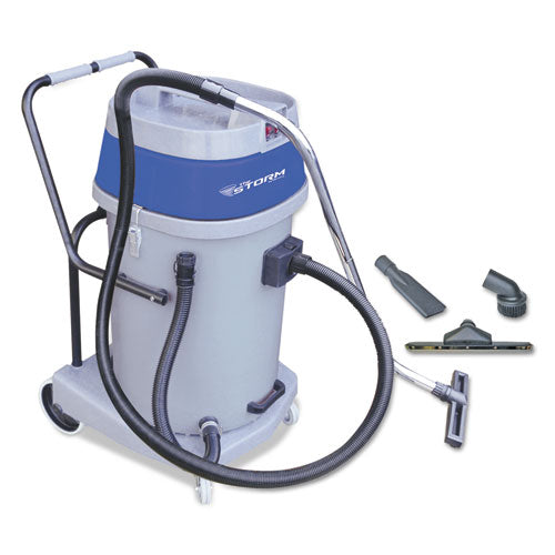 Image of Mercury Floor Machines Storm Wet/dry Tank Vacuum, 20 Gal Tank Capacity, Gray