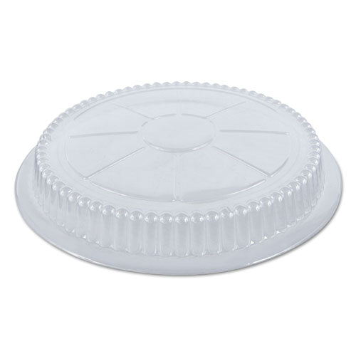 Image of HFA® Plastic Dome Lid, 8.25" Diameter x 0.88" h, Clear, 500/Carton