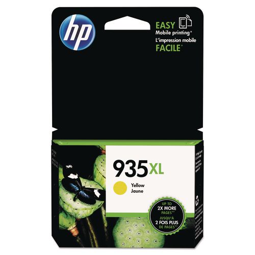 Image of HP HP 935xl, (c2p26an) High-Yield Yellow Original Ink Cartridge
