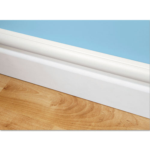 Image of D-Line® Decorative Mini Cord Cover, 60" X 1.25" X 0.5" Covers, White
