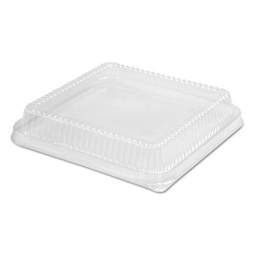 Image of HFA® Plastic Dome Lid, 10.75 x 10.19 x 1.63, Clear, 100/Carton