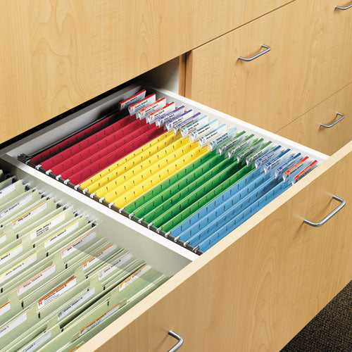 Image of Smead Steel Hanging Folder Drawer Frame, Legal Size, 23" To 27" Long, Gray, 2/pack