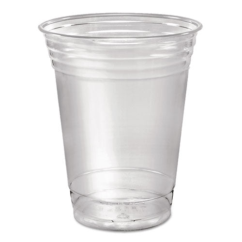 Image of SOLO® Ultra Clear PET Cups, Squat, 16 oz, Plastic, 50/Pack