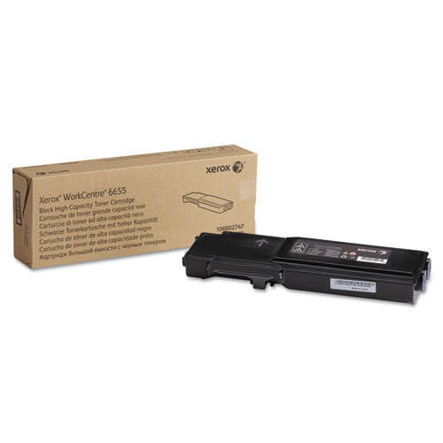 Image of Xerox® 106r02747 Toner, 12,000 Page-Yield, Black