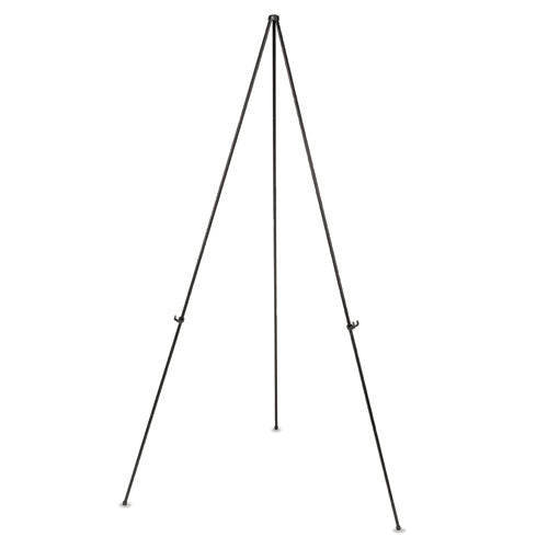 Image of MasterVision® Instant Easel, 61.5" High, Black, Steel, Lightweight