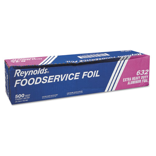 Image of Reynolds Wrap® Extra Heavy-Duty Aluminum Foil Roll, 18" x 500 ft