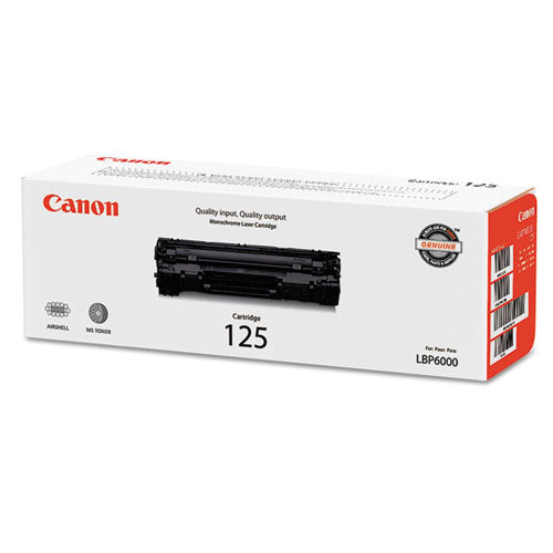 Image of Canon® 3484b001 (crg-125) Toner, 1,600 Page-Yield, Black