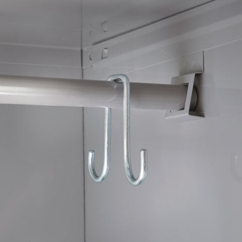 Image of Safco® Single-Tier Locker, 12w X 18d X 78h, Two-Tone Gray