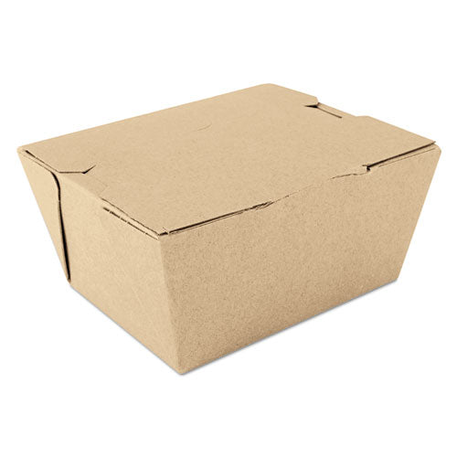 Image of SCT® ChampPak Carryout Boxes, #1, 4.38 x 3.5 x 2.5, Brown, Paper, 450/Carton