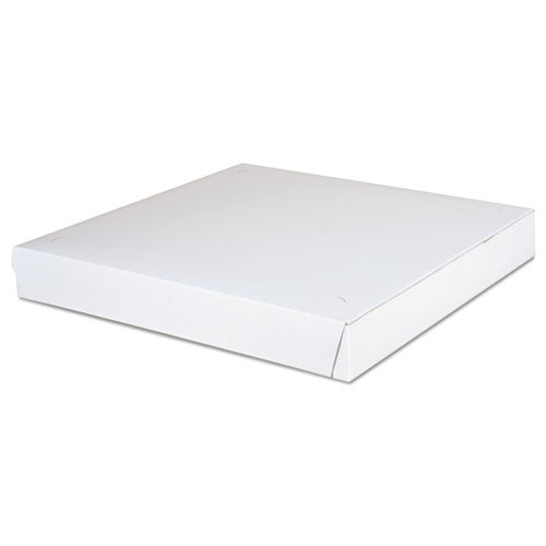 Image of SCT® Lock-Corner Pizza Boxes, 14 x 14 x 1.88, White, Paper, 100/Carton