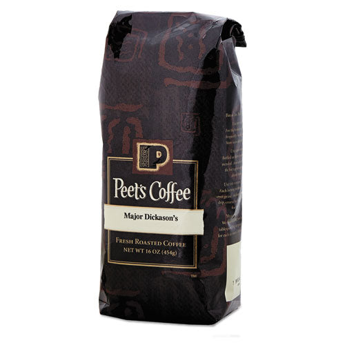 Image of Peet's Coffee & Tea® Bulk Coffee, Major Dickason's Blend, Ground, 1 Lb Bag
