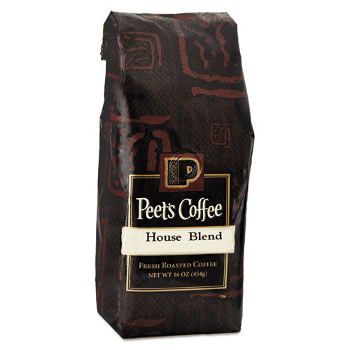 Image of Peet's Coffee & Tea® Bulk Coffee, House Blend, Ground, 1 Lb Bag