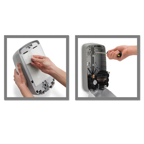 Image of PURELL® Tfx Touch Free Dispenser, 1,200 Ml, 6.5 X 4.5 X 10.58, Dove Gray