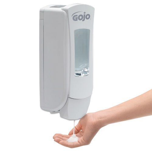 Image of GOJO® Clear and Mild Foam Handwash Refill, For ADX-12 Dispenser, Fragrance-Free, 1,250 mL, 3/Carton