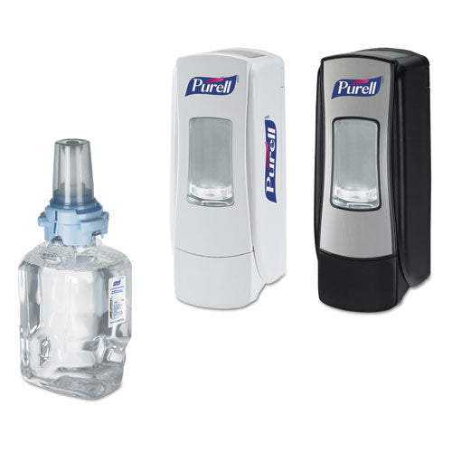 Image of PURELL® Advanced Hand Sanitizer Foam, For ADX-7 Dispensers, 700 mL Refill, Fragrance-Free, 4/Carton