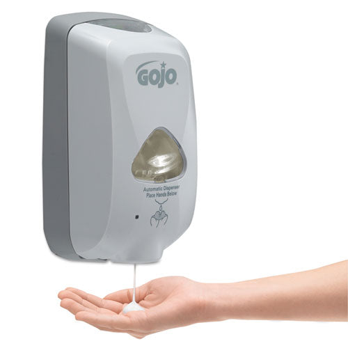 Image of GOJO® Tfx Green Certified Foam Hand Cleaner Refill, Unscented, 1,200 Ml, 2/carton