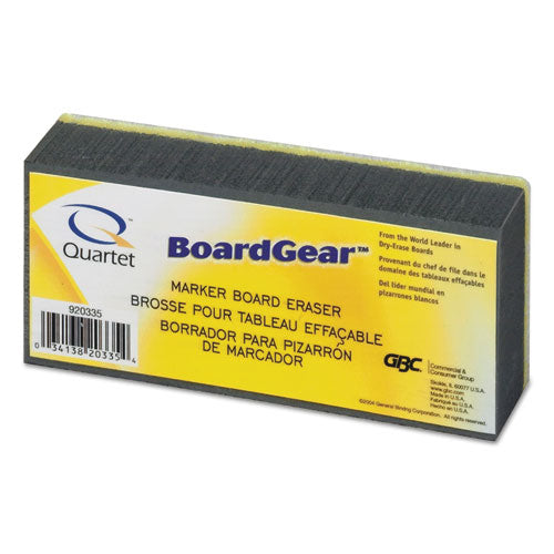 Image of Quartet® Boardgear Marker Board Eraser, 5" X 2.75" X 1.38"