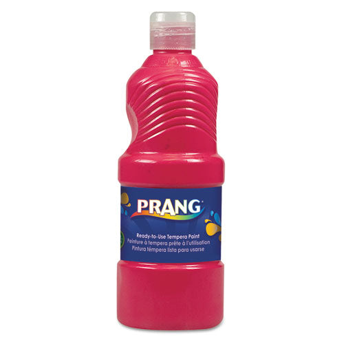 Image of Prang® Ready-To-Use Tempera Paint, Red, 16 Oz Dispenser-Cap Bottle