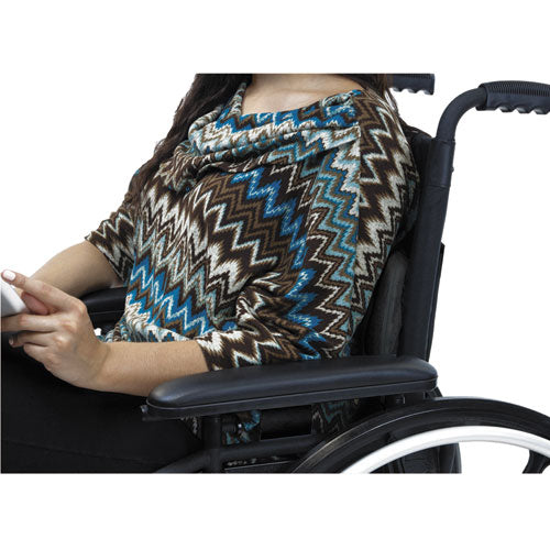 Image of Master Caster® The Comfortmakers Deluxe Lumbar Support Cushion, Memory Foam, 12.5 X 2.5 X 7.5, Black