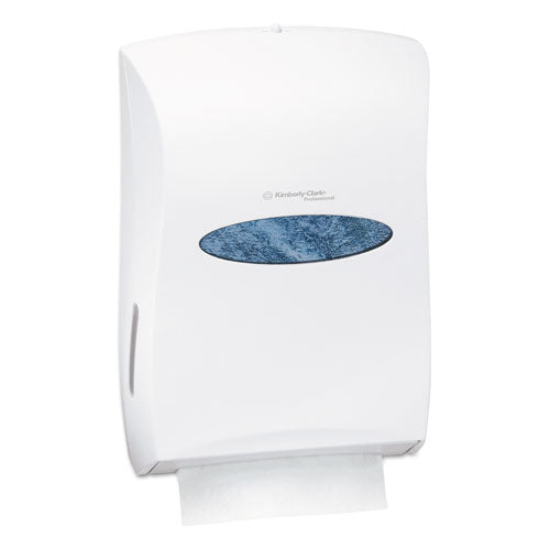 Image of Kimberly-Clark Professional Universal Towel Dispenser, 13.31 X 5.85 X 18.85, Pearl White