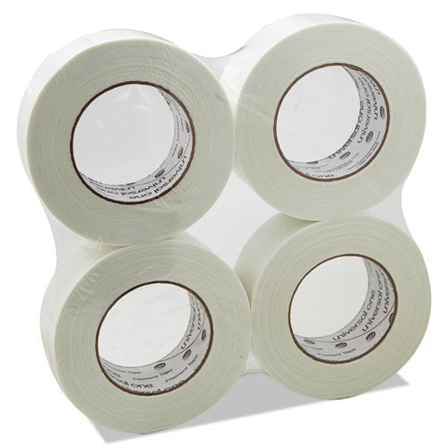 Image of Universal® 350# Premium Filament Tape, 3" Core, 48 Mm X 54.8 M, Clear