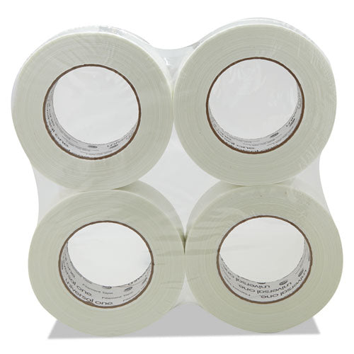 Image of Universal® 350# Premium Filament Tape, 3" Core, 48 Mm X 54.8 M, Clear
