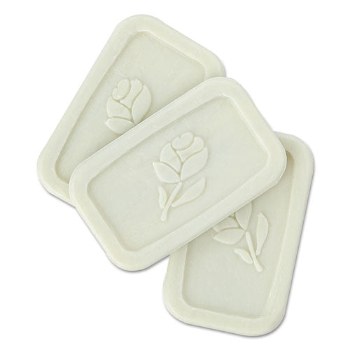 Image of Good Day Unwrapped Amenity Bar Soap, Fresh Scent, # 1/2, 1,000/carton