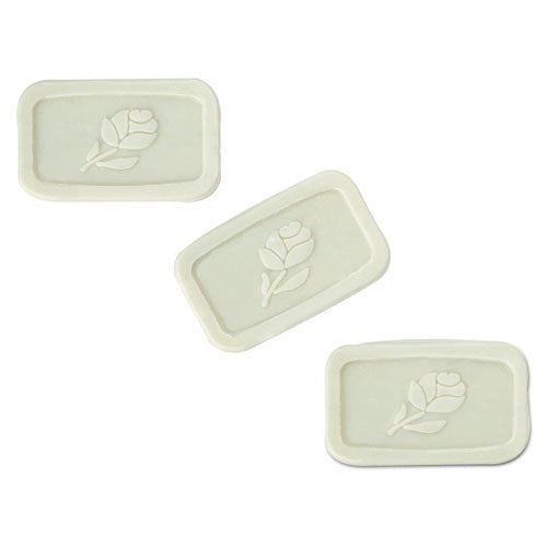 Image of Good Day Unwrapped Amenity Bar Soap, Fresh Scent, # 1/2, 1,000/carton