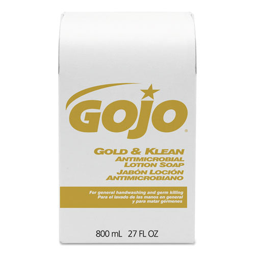 Image of GOJO® Antimicrobial Lotion Soap, Floral Balsam Scent, 800 mL