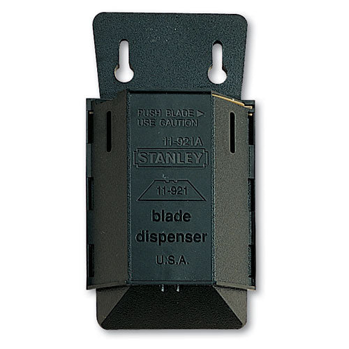 Image of Stanley® Wall Mount Utility Knife Blade Dispenser W/blades, 100/pack