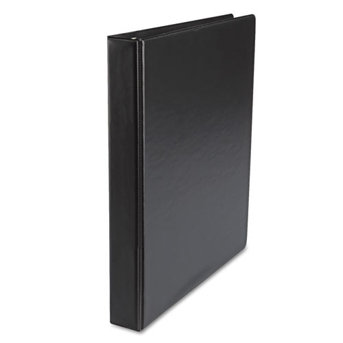 Image of Universal® Economy Non-View Round Ring Binder, 3 Rings, 1" Capacity, 11 X 8.5, Black
