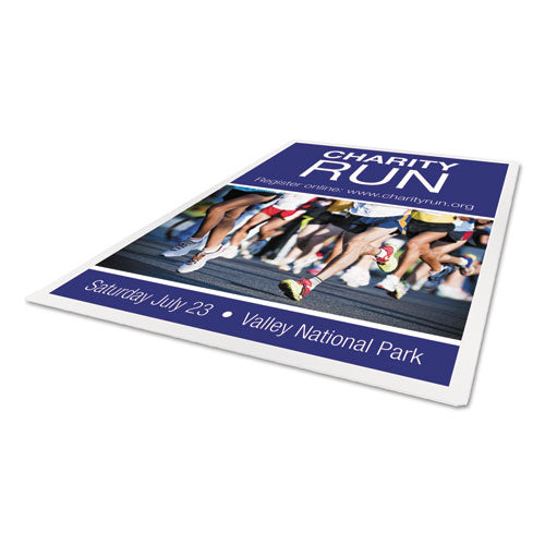 Image of GBC® Ultraclear Thermal Laminating Pouches, 5 Mil, 9" X 11.5", Gloss Clear, 100/box